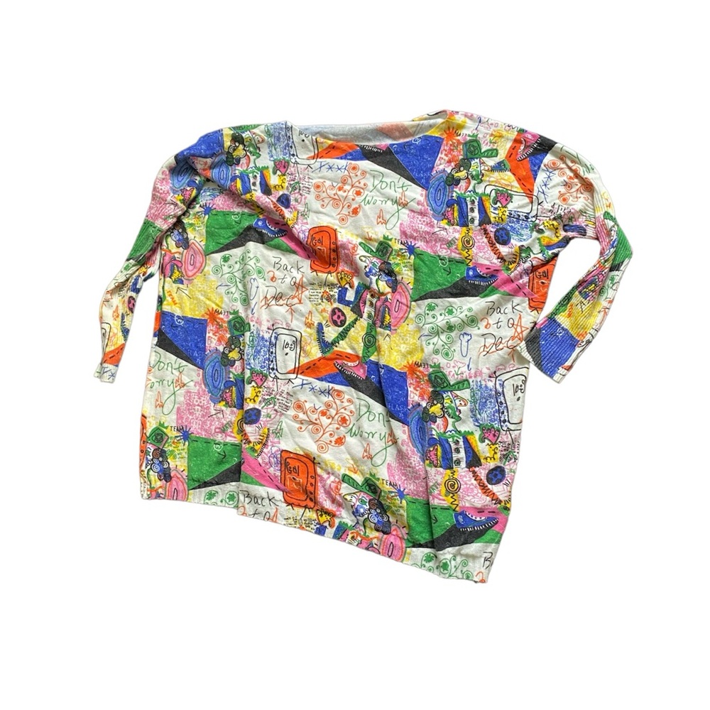 Vintage graffiti sweater